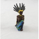 Figurine sorcière Karaba KIRIKOU plastique 2005 a genoux