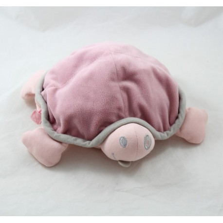 Peluche bouillotte Snoggy tortue DOOMOO rose micro-ondes