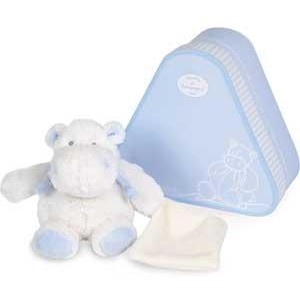 Doudou plana cigueña DOUDOU Y COMPAGNIE blanco DC3297 nuevo