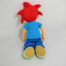 Plush NESTLE Yoco doll garcon blue red 35 cm