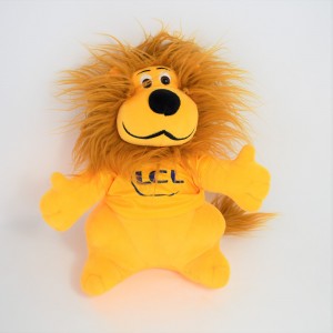 Plush lion LCL mascot Tour de France Crédit Lyonnais 30 cm