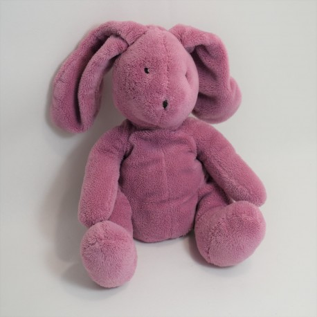 Doudou Kaninchen DPAM lila lila Du Pareil zum gleichen Plüsch 24 cm