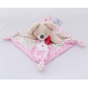 Piatto Doudou mouse parole stelle rosa per bambini 21 cm