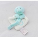 Mini DOUDOU Bear And COMPAGNIE attaches white blue collector's nipple 15 cm