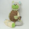 Doudou chien HISTORY OF OURS Bric with ribbed brac 40 cm Ref HO2250