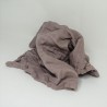 Flat cuddly toy mouse swaddle MOULIN ROTY Les Jolis Pas Beaux Grey and taupe
