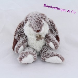 Doudou Plüsch Marius Kaninchen GESCHICHTE UNSERER Z'animoos weiß braun 25 cm