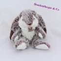 Doudou plush Marius Rabbit HISTORY OF OURS The Z'animoos white brown 25 cm