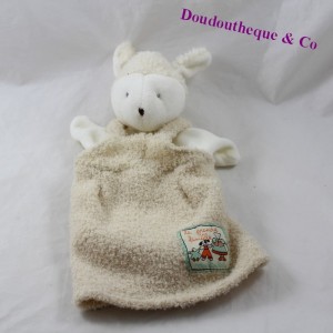 Schaf Puppe Kuscheltier MOULIN ROTY La grande famille beige 25 cm