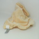 Doudou coniglio piatto DIINGLISAR coperta beige 34 cm