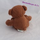 Un oso yves rocheR marrón de 18 cm