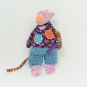 Don Wolf MOULIN ROTY ziemlich nicht schön violett blau 22 cm