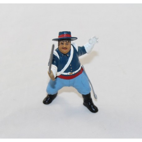 Figure Sergeant Garcia PAPO Zorro year 2000 9 cm