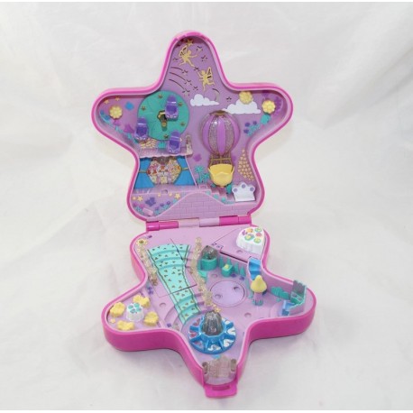 Boîte Polly Pocket BLUEBIRD étoile des fées enchantée 3 personnages