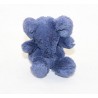 Mini doudou éléphant JELLYCAT London bleu marine navy 10 cm
