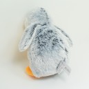 Peluche pingouin HISTOIRE D'OURS gris et blanc HO2062 20 cm
