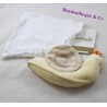 Doudou mouchoir escargot BERLINGOT beige 11 cm