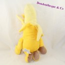 Peluche banane GOODNESS GANG jaune 36 cm