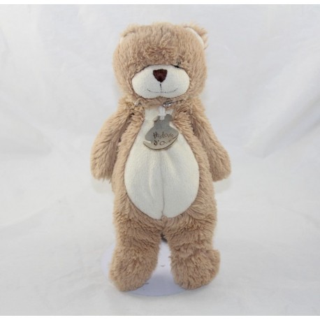 Doudou Bär GESCHICHTE UNSERER hellbraunbeige Bauch 25 cm Doudou Bär GESCHICHTE UNSERER hellbraunbeige Bauch 25 cm