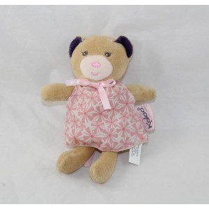 Mini Bär weicher KALOO Petite Rose rosa Blume Kleid Mini Puppe 15 cm