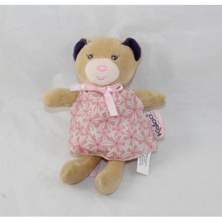 Mini Bär weicher KALOO Petite Rose rosa Blume Kleid Mini Puppe 15 cm Mini Bär weicher KALOO Petite Rose rosa Blume Kleid Mini Puppe 15 cm