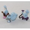 Lot von 3 Figuren Casper QUICK Onkel Bouffi Teigneux und Crado pvc 1994