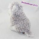 BuKOWSKI grey haired dog buKOWSKI with long hair 24 cm