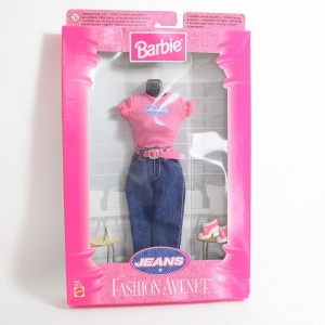 Barbie MATTEL Fashion Fantasy doll clothes top + John