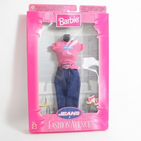 Parte superior de ropa de muñeca Barbie MATTEL moda fantasía + John