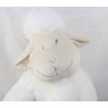 Schafe, aber weiß beige Arm Kratzer 36 cm