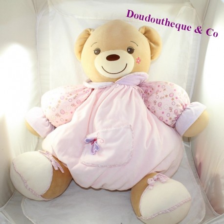 Ours en peluche - 50 cm - Rose