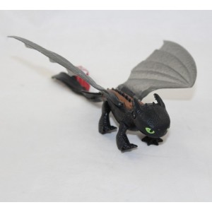 Krokmou DREAMWORKS Black Dragon Transparent Flügelfigur 20 cm