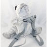 Silvery koala sandy white grey backpack 35 cm