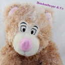 Teddy beige beige rosa haare lange sitzen 30 cm