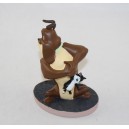 Figura Marc Antoine e Pussyfoot WARNER BROS Les Looney Tunes statuetta in resina 11 cm