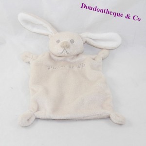 Doudou flaches Kaninchen BLE BEIGE BEIGE 22 cm