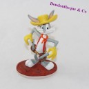 Figur Bugs Bunny Hase WARNER BROS Die Looney Tunes Cowboy Statuette aus Harz 13 cm