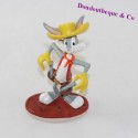 Figure Bugs Bunny rabbit WARNER BROS The Looney Tunes Cowboy statuette in resin 13 cm