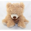 TeddyBär PRIMARK beige braun lockig 26 cm