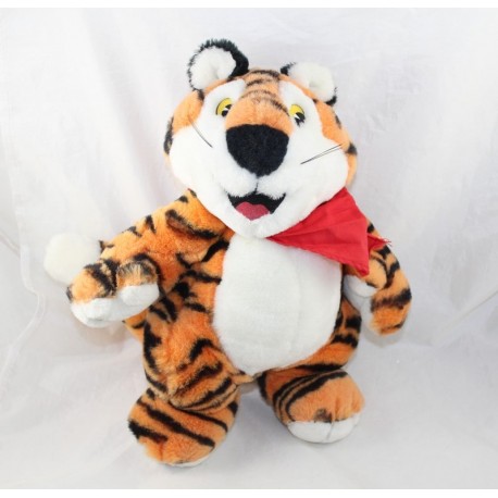 Peluche publicitaire Tony tigre KELLOGG'S Frosties vintage 1990