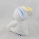 DODIE white rabbit yellow blue soft 20 cm