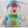 NicoTOY clown towel pixie blue boy round pink 45 cm