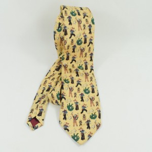 Tintin tie and the mysterious star CITIME 100% silk
