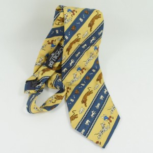 Tintin tie and ottokar scepter CITIME 100% silk