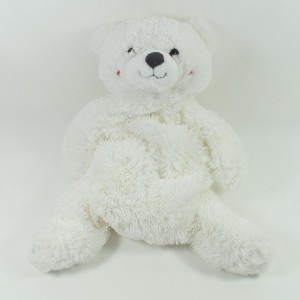 Teddy bear ETAM range Pajamas-doudou-hot water bottle Princess polar bear 48 cm
