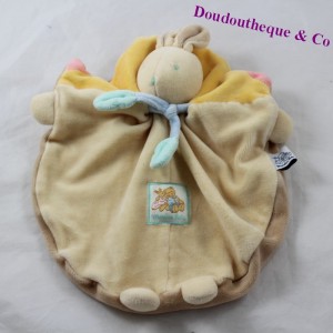 Doudou conejo plano MOULIN ROTY nudo beige 26 cm