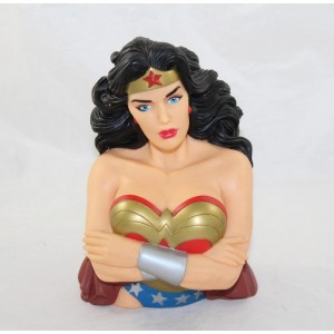Tirelire Wonder Woman DC COMICS super héros grande figurine buste Pvc 18 cm