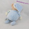 Doudou musical ours GIPSY bleu pommier sonore 20 cm