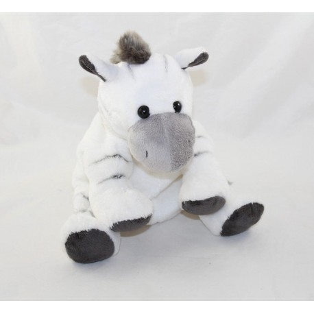 Plüsch Zebra Baby Traum grau grau gestreift Babyrêve 25 cm Plüsch Zebra Baby Traum grau grau gestreift Babyrêve 25 cm