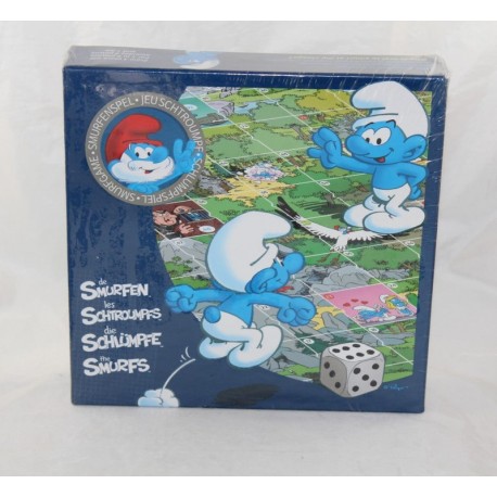 Board game The Smurfs PUPPY game of goose from 4 years old Board game The Smurfs PUPPY game of goose from 4 years old